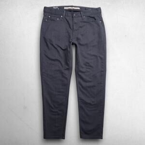 Banana Republic Travel Jeans Athletic Fit Straight Leg Stretch Men 34x30 Gray